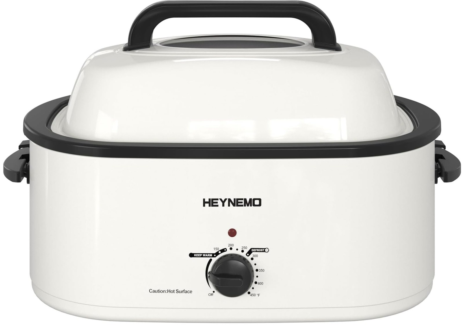 Heynemo Roaster Oven Electric Roaster Oven 26 Quart Lid Turkey Roaster Function