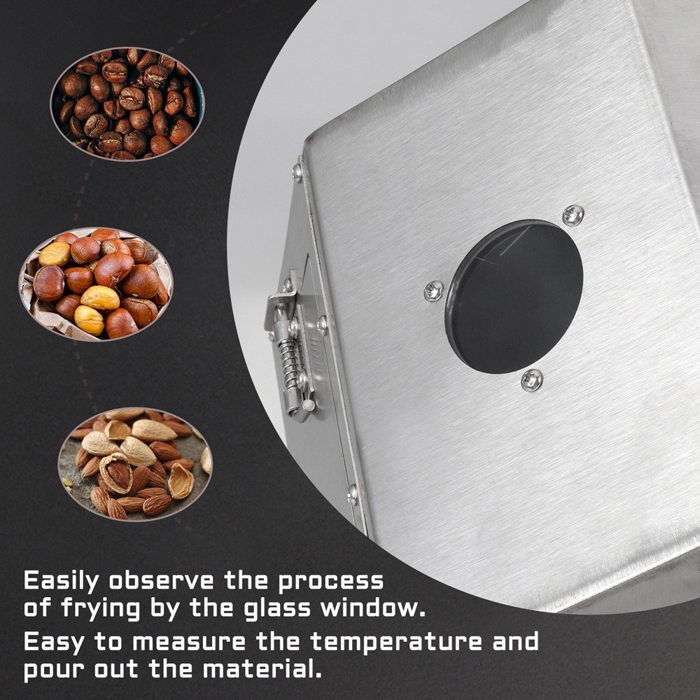 14.5L Electric Coffee Beans Roasting Baking Machine Burner Drum Type 110V/220V