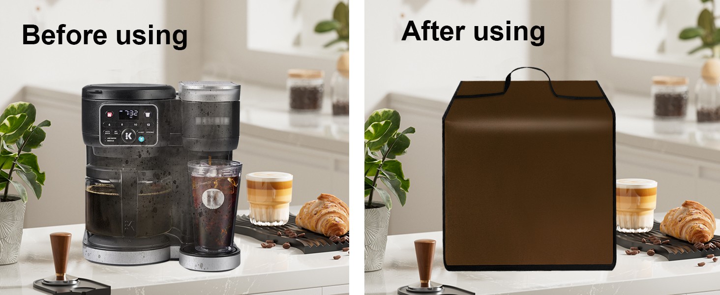 Cold Brew Coffee Maker Cover Drip Coffee Maker Lid Waterproof Antistatic