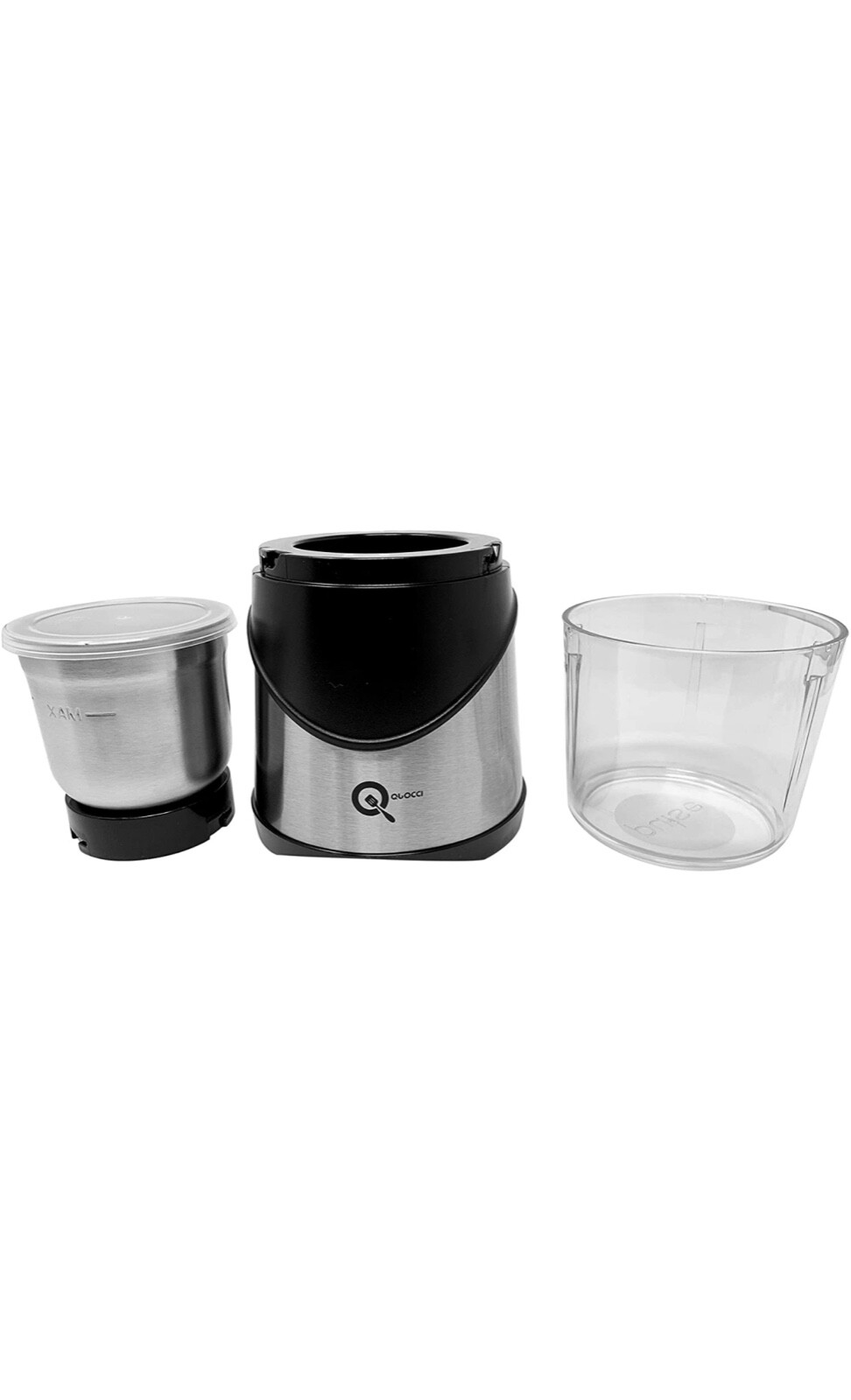 QUOCCI Electric Coffee & Spices Grinder – Stainless Steel Finish 