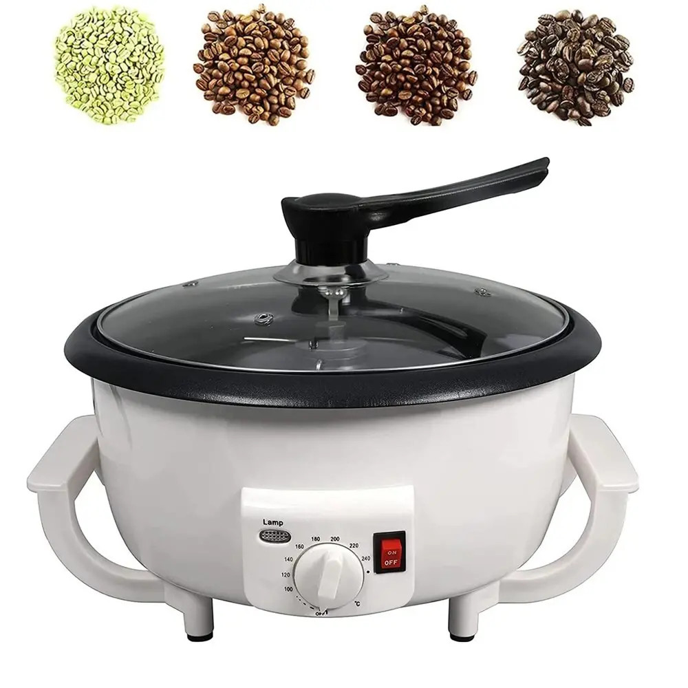1200W Home Electric Coffee Bean Roaster with Constant Temperature Heating US