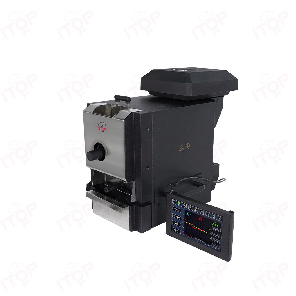 ITOP 2ND Electric Coffee Bean Roaster Drum Roasting 1000W Artisan Connect
