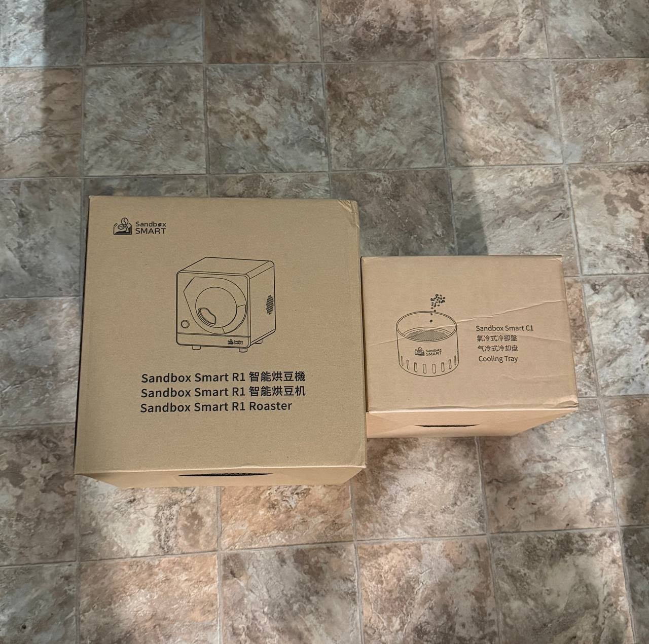 Sandbox Smart R1 Coffee Roaster with Coffee Bean Cooler