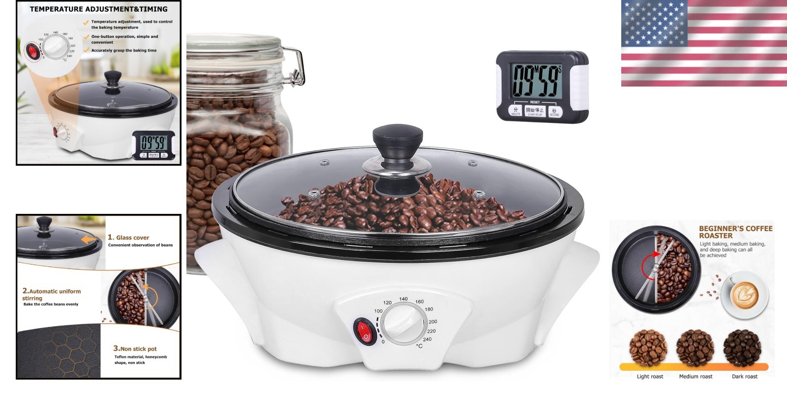 Freshly Roasted Coffee at Home – Easy Operation
