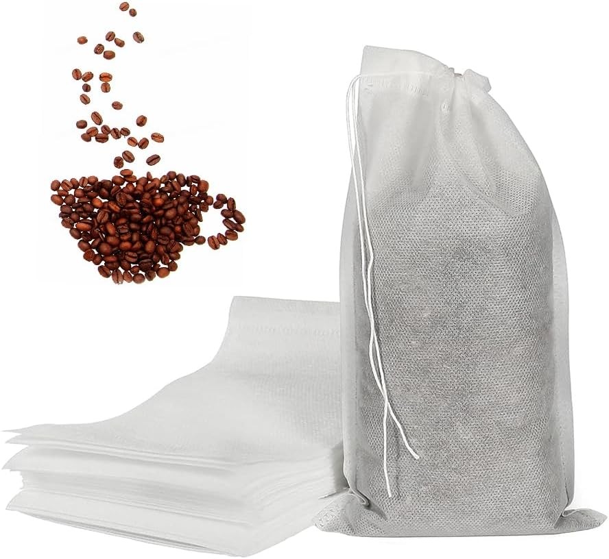 100pcs Cold Brew Coffee Bags, 6” x 8” No M Disposable Bags
