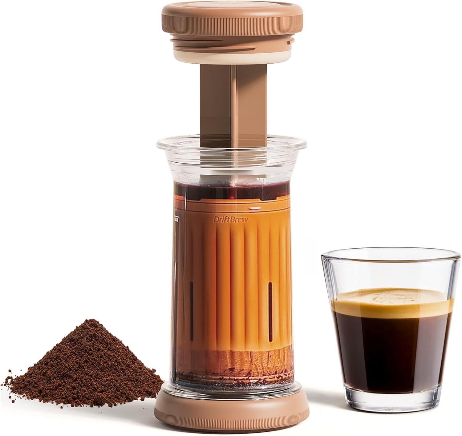 D1 All-in-one 1-2 Cup Portable Coffee Maker with 200-Count Paper s