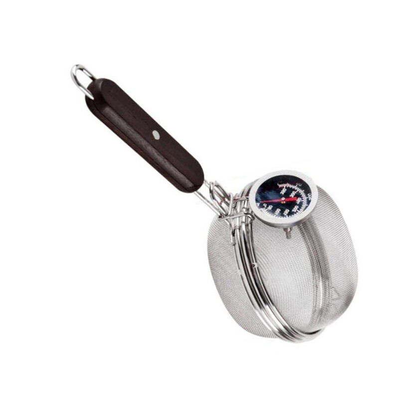 Manual Coffee Bean Roaster Stainless Steel Home Coffee Roasting Tool Easy to Use