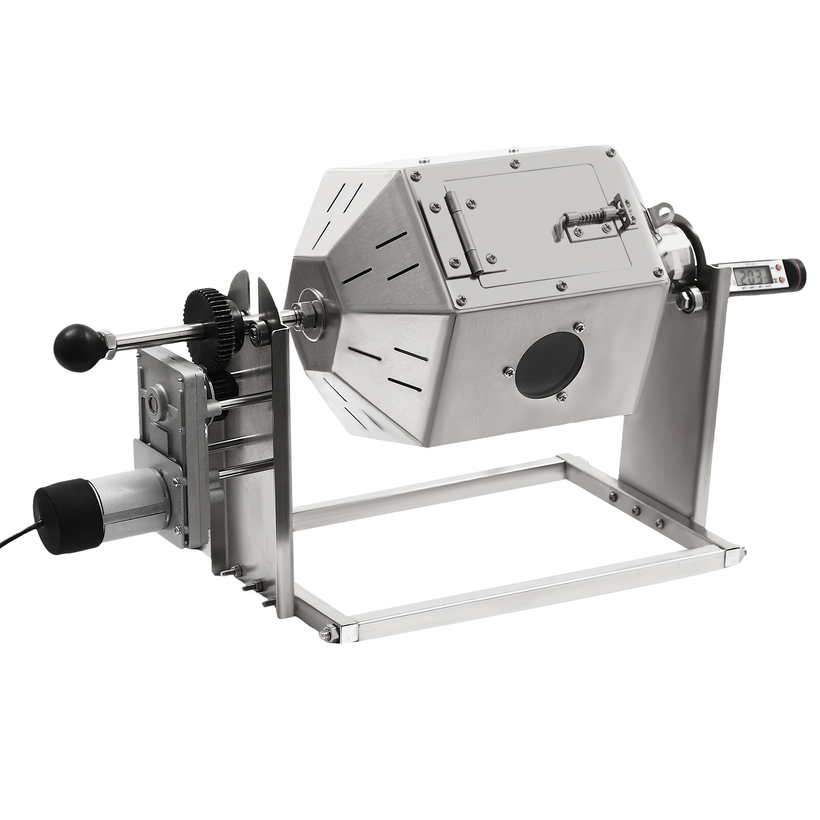 3.8L/3.45Qt Coffee Bean Roaster Commercial Coffee Bean Roaster Machine Drum Type