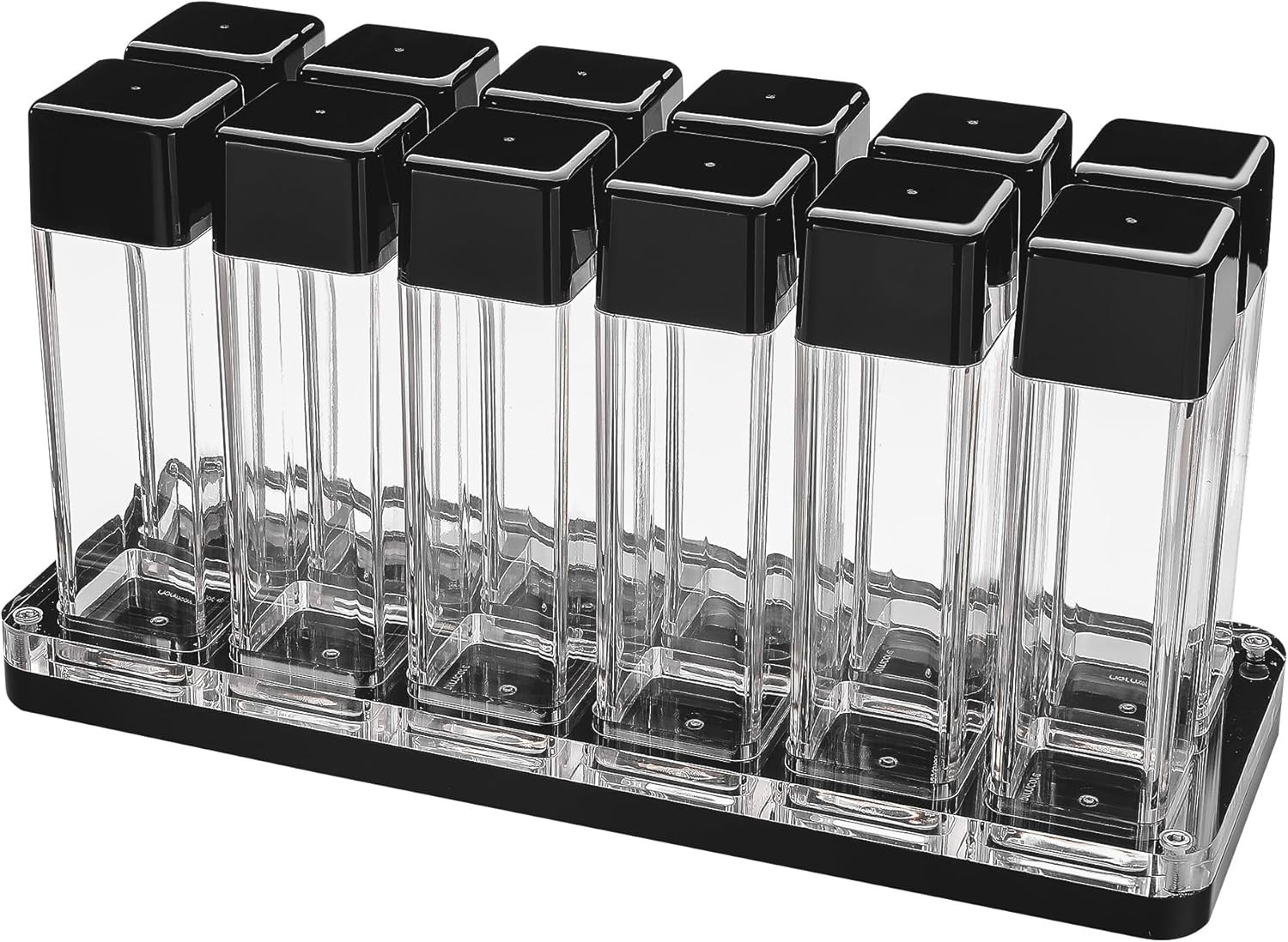 12 Tubes Coffee Bean Cellars with Stand & Hopper -Single Dose Coffee Bean Vaults