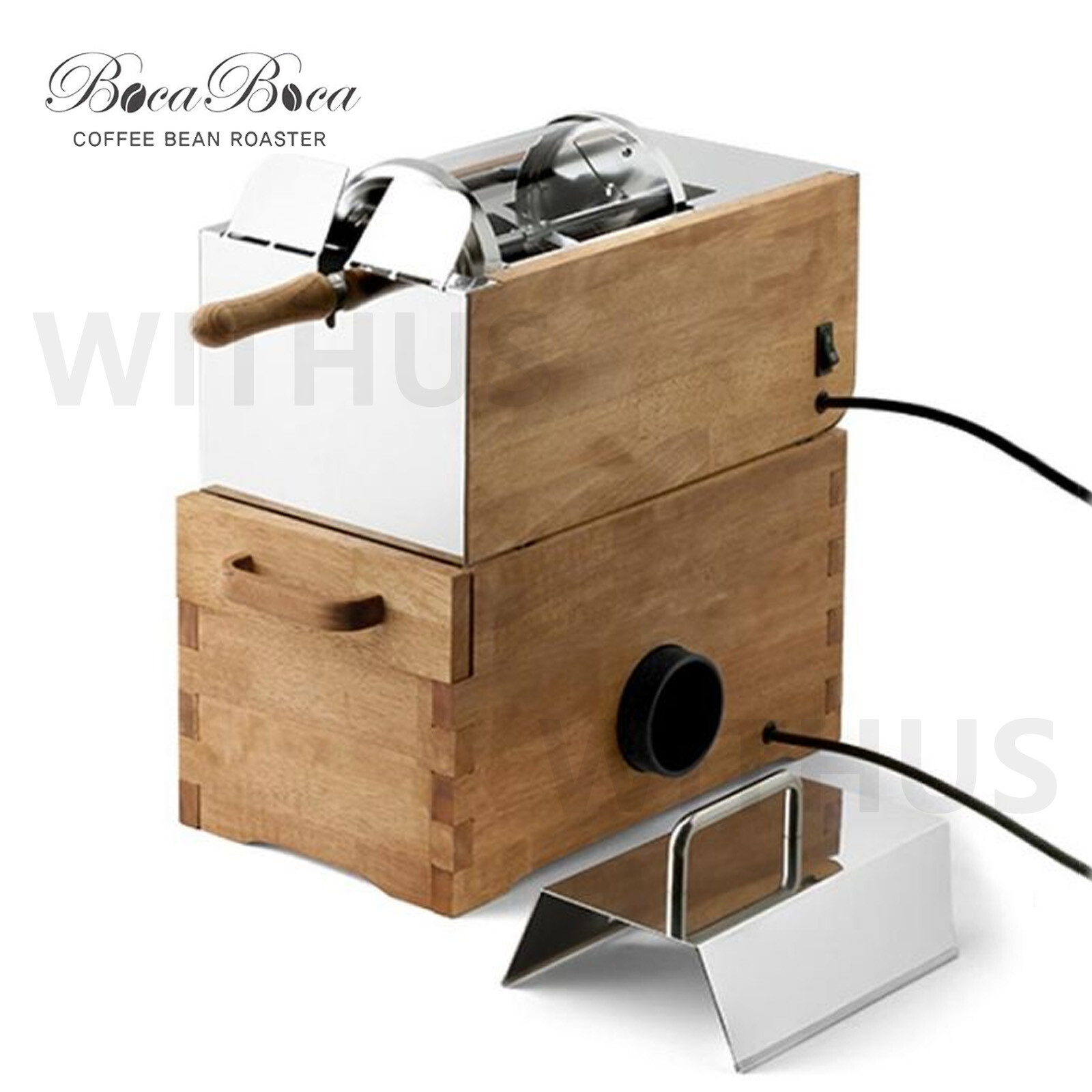 BocaBoca Coffee Bean Roaster 500 Roasting Machine Nuts Barista Home AC 220V