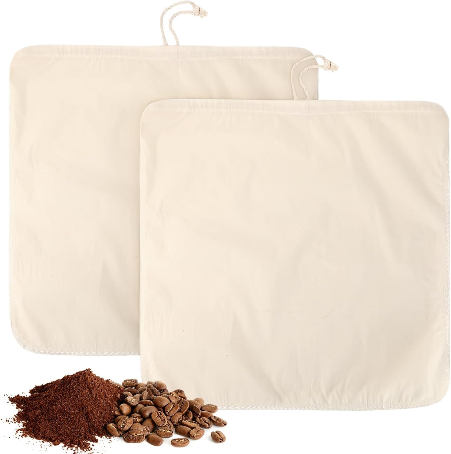 Tcy 2 Pcs 20 x 20 Inch Lar Reble Cold Brew Coffee Bag Reble