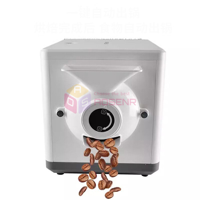 Electric Coffee Bean Roasting Machine Automatic Grains Baking Roaster Machine