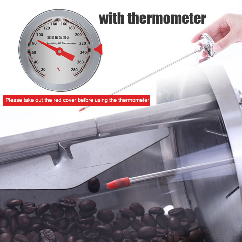 Home Coffee Roaster Coffee Bean Roaster Machine Coffee Sliver Skin Extractor400g