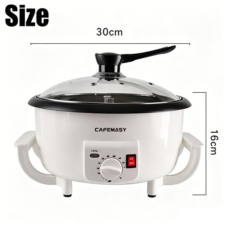 110V Electric Coffee Roaster Household Coffee Bean Roasting Baking Machine 750g
