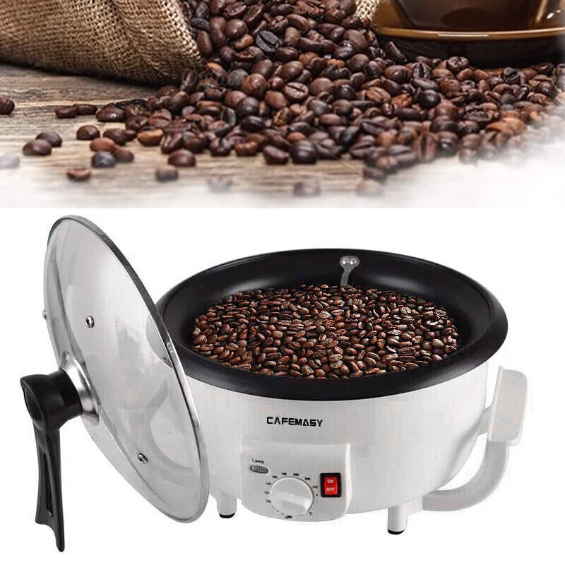 Electric Coffee Roaster Coffee Beans Maker Machine With Timing For Home Office