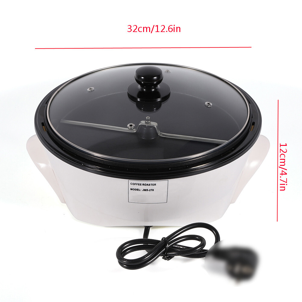 Electric Coffee Bean Roasting Machine Round Coffee Roaster Baking Baker Home
