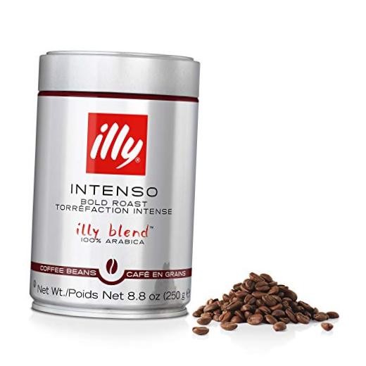 Whole Bean Coffee, Dark Roast, Intense, Robust and Full Flavored With Intenso