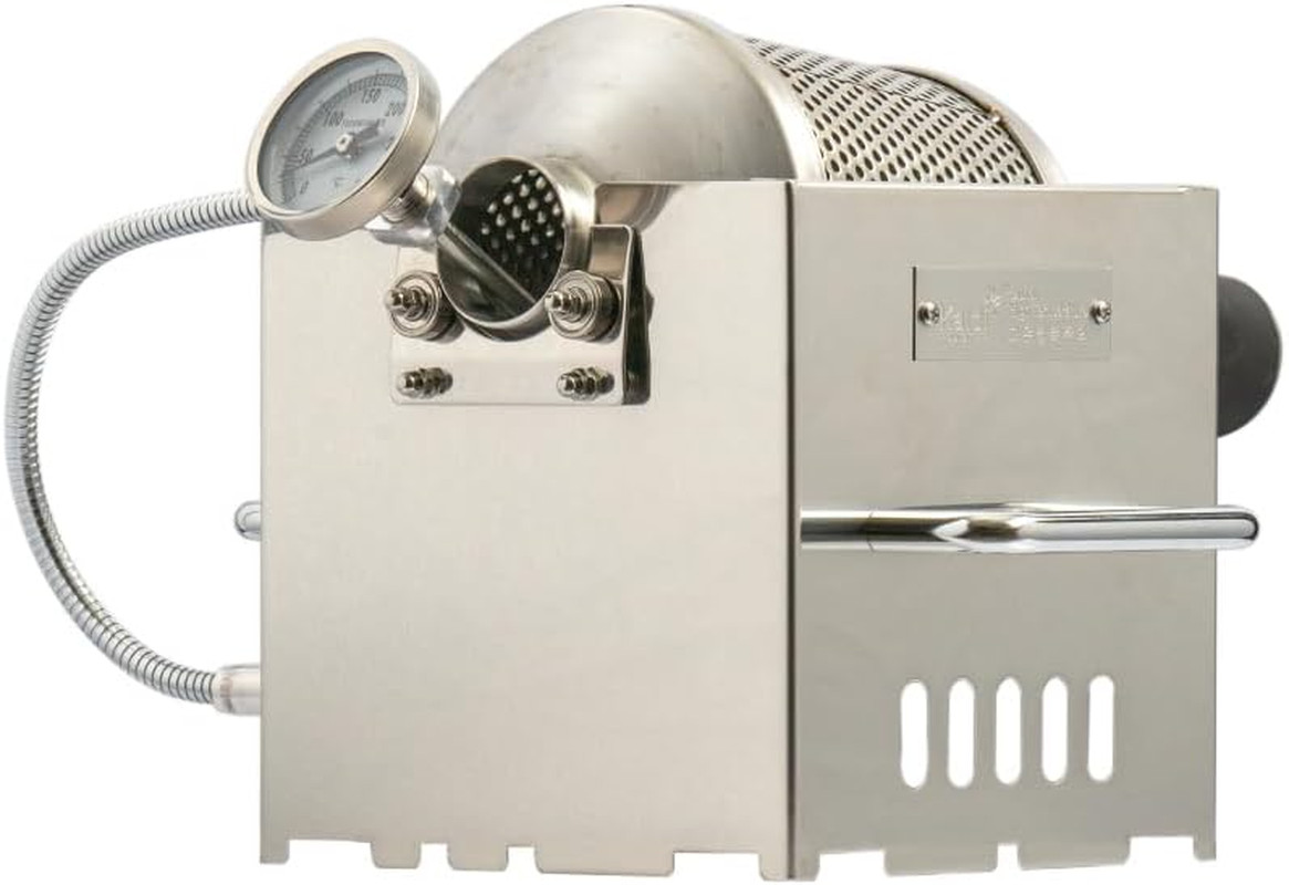 KALDI Mini Coffee Roaster – 200G Capacity, Manual & Motorized Options
