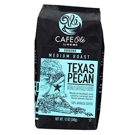 Roasting Plant Cafe Ole Texas Pecan Ground Coffee 12oz pack of 3