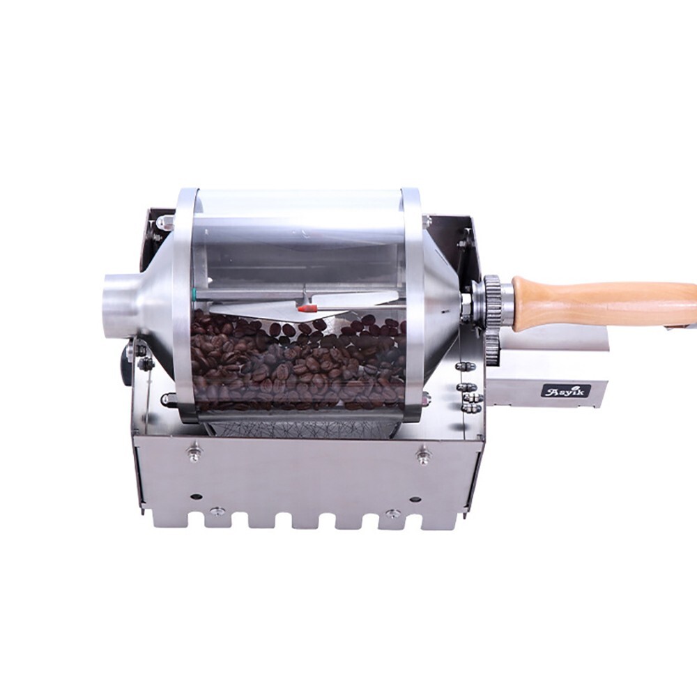 AC 100-240V Coffee Bean Roaster Stove-Top Electric Coffee Roasting Machine #400G