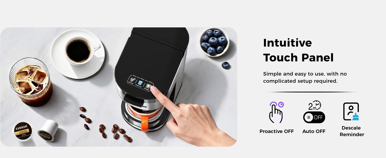 SoloBrew Single Serve Coffee Maker, for K Cup and Ground, 3 Brew