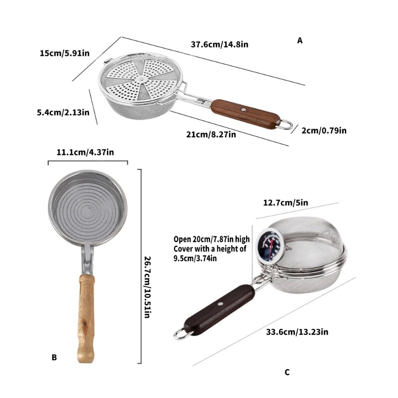 Manual Coffee Bean Roaster Stainless Steel Home Coffee Roasting Tool Easy to Use