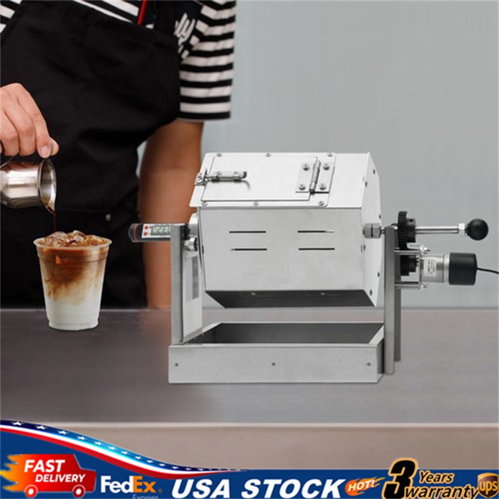 Electric Coffee Beans Roaster Machine Commercial Coffee Bean Roaster 300-1200g
