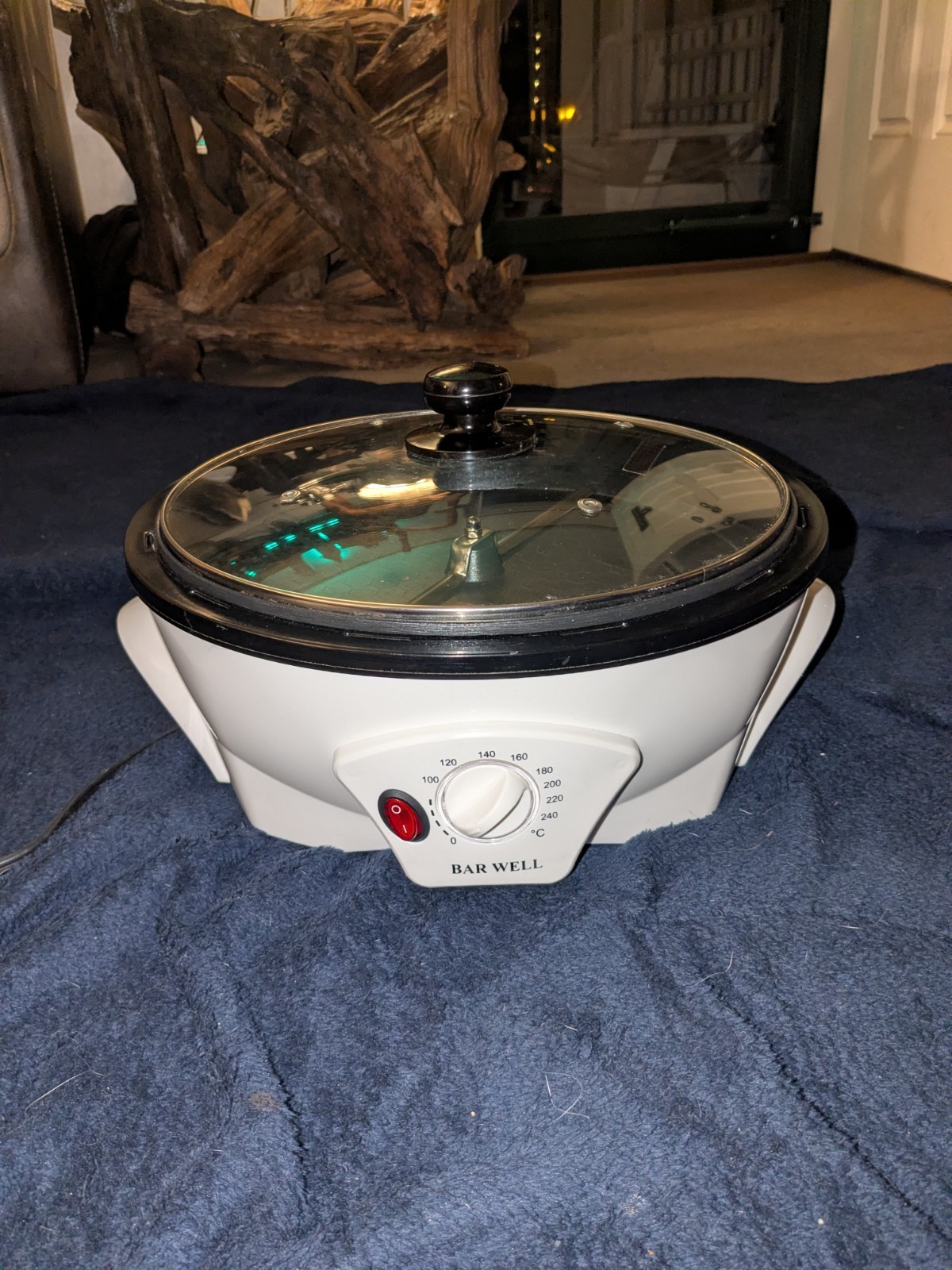 Authentic Barwell Electric Coffee Roaster 1200 Watt & Temperature Control Nice