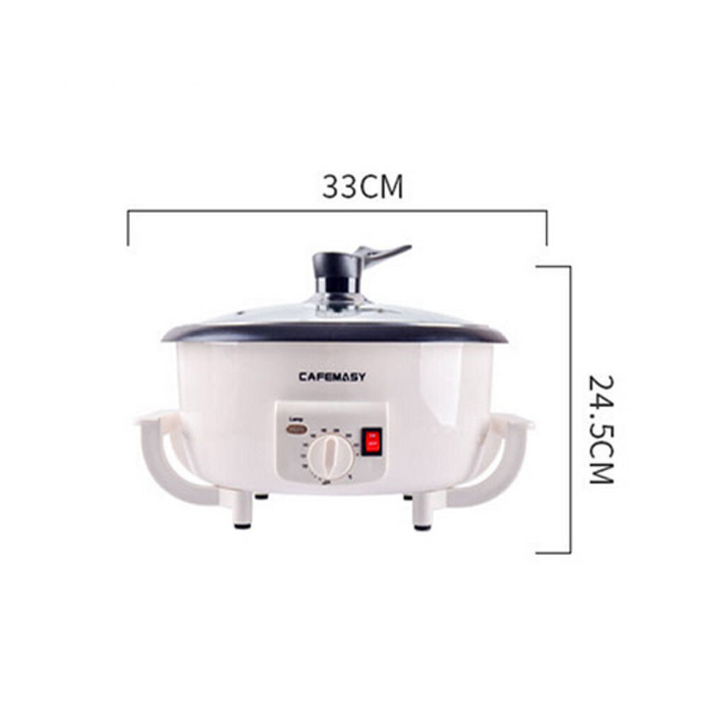 Electric Coffee Roaster Machine 1200W Household Coffee Beans Baking Machine 220V