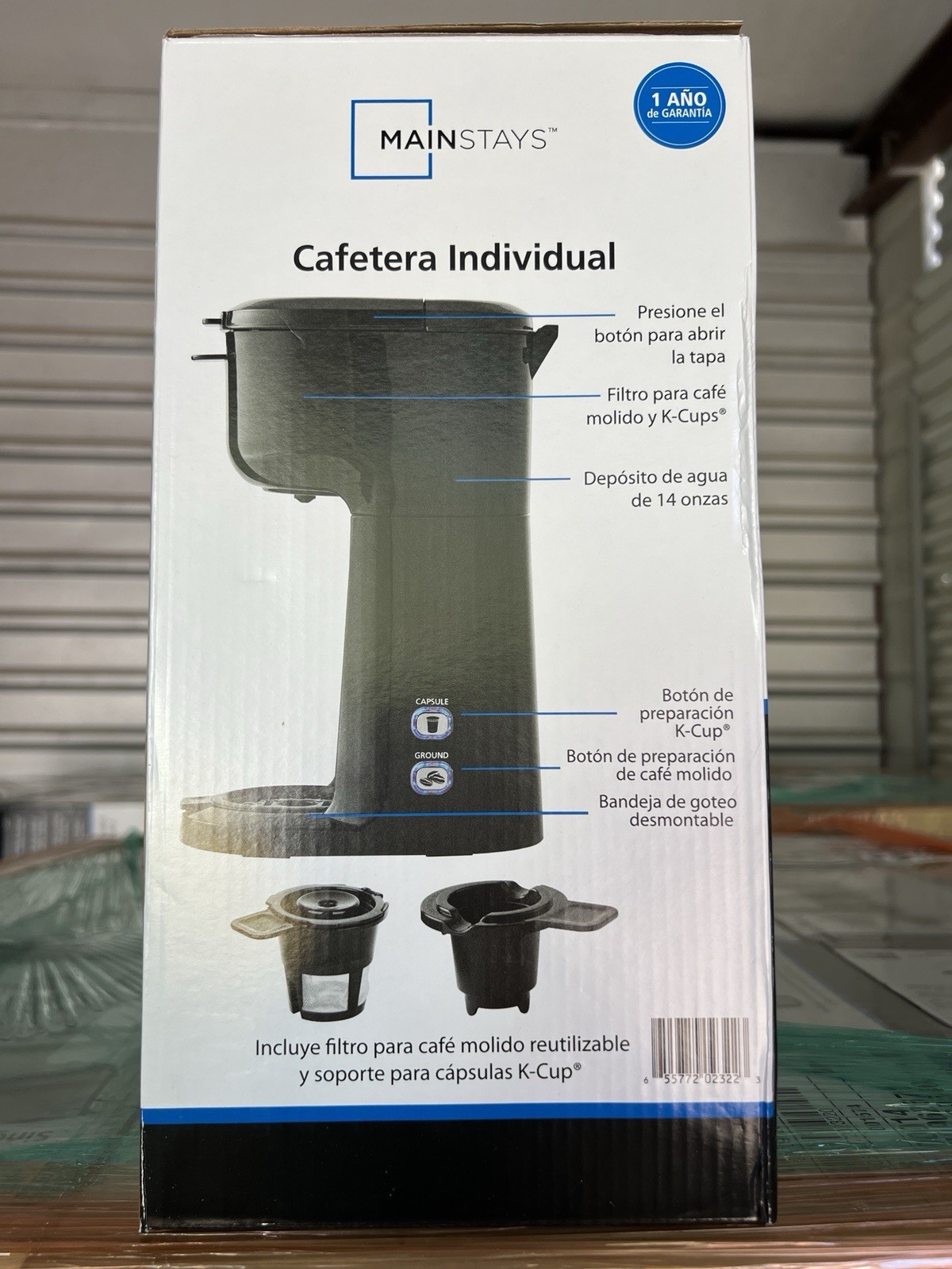 Mainstays Single Serve Dual Brew Coffee, Black, MODEL 202140