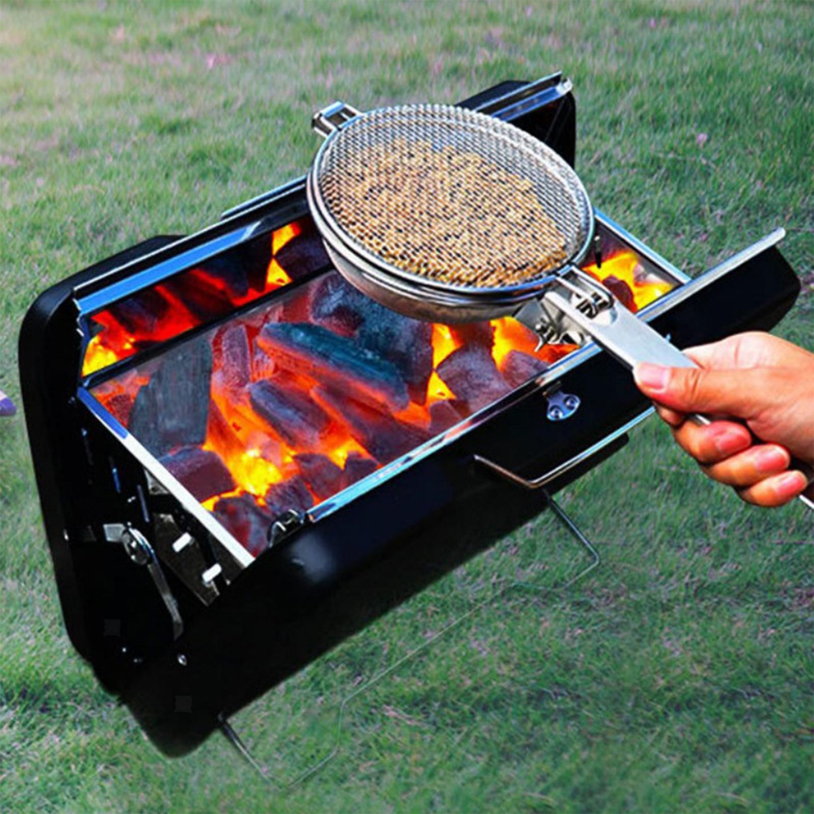 Coffee Bean Roaster Multiuse Portable Reusable with Comfortable Handle Coffee