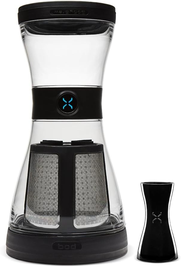 BOD Cold Brew Coffee System by – 24oz Shatter-proof & Spillproof