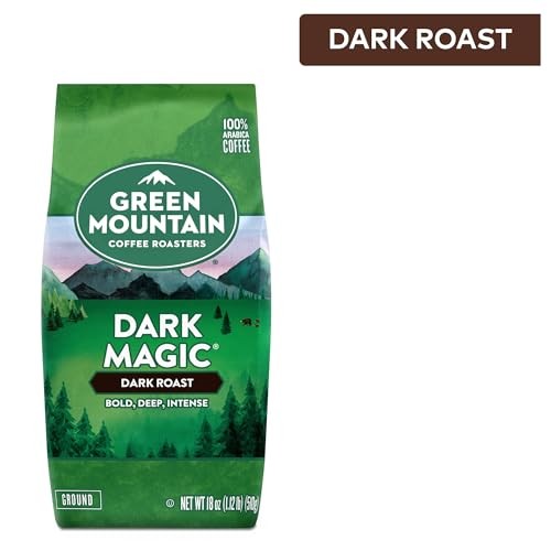 Ground Coffee, Bagged 18 oz 18 Ounce (Pack of 1) Dark Magic