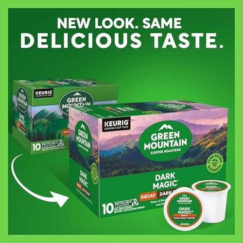 Decaf, 60ct 10 Count (Pack of 6) Dark Magic