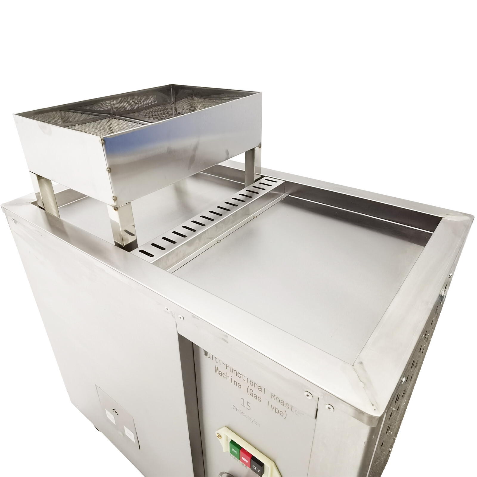 110V Full-automatic Commercial Coffee Bean Nut Roaster Drum Frying Machine
