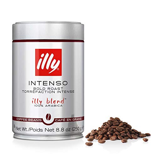 Whole Bean Coffee, Dark Roast, Intense, Robust and Full Flavored With Intenso