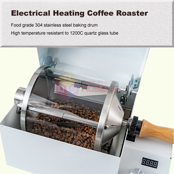 Electrical Heating Coffee Roasting Machine Electric Power Heating Coffee Roaster