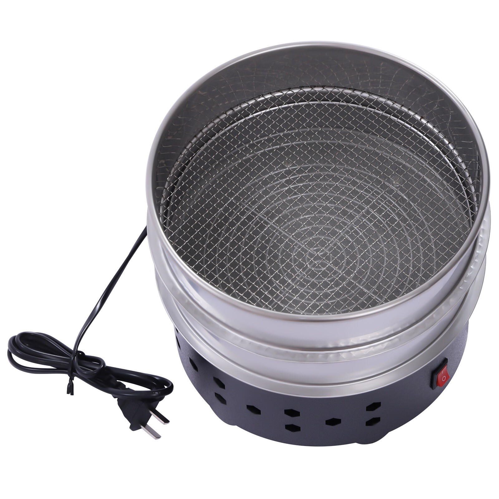 1.3Lb Home Coffee Bean Cooler Large Capacity Cooling Machine Chaff Black