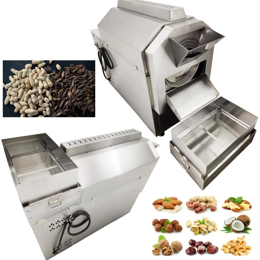 6.5KW Electric Coffee Roasters Peanut Coffee Bean Precision Roaster with Thermom
