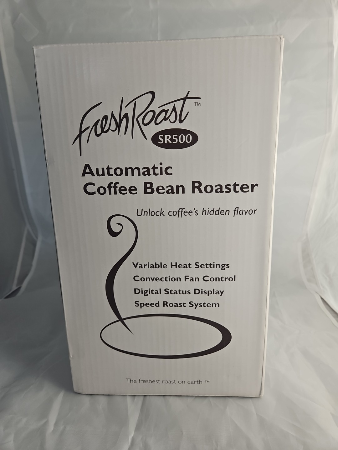 Fresh Roast SR500 Automatic Coffee Bean Roaster – Black