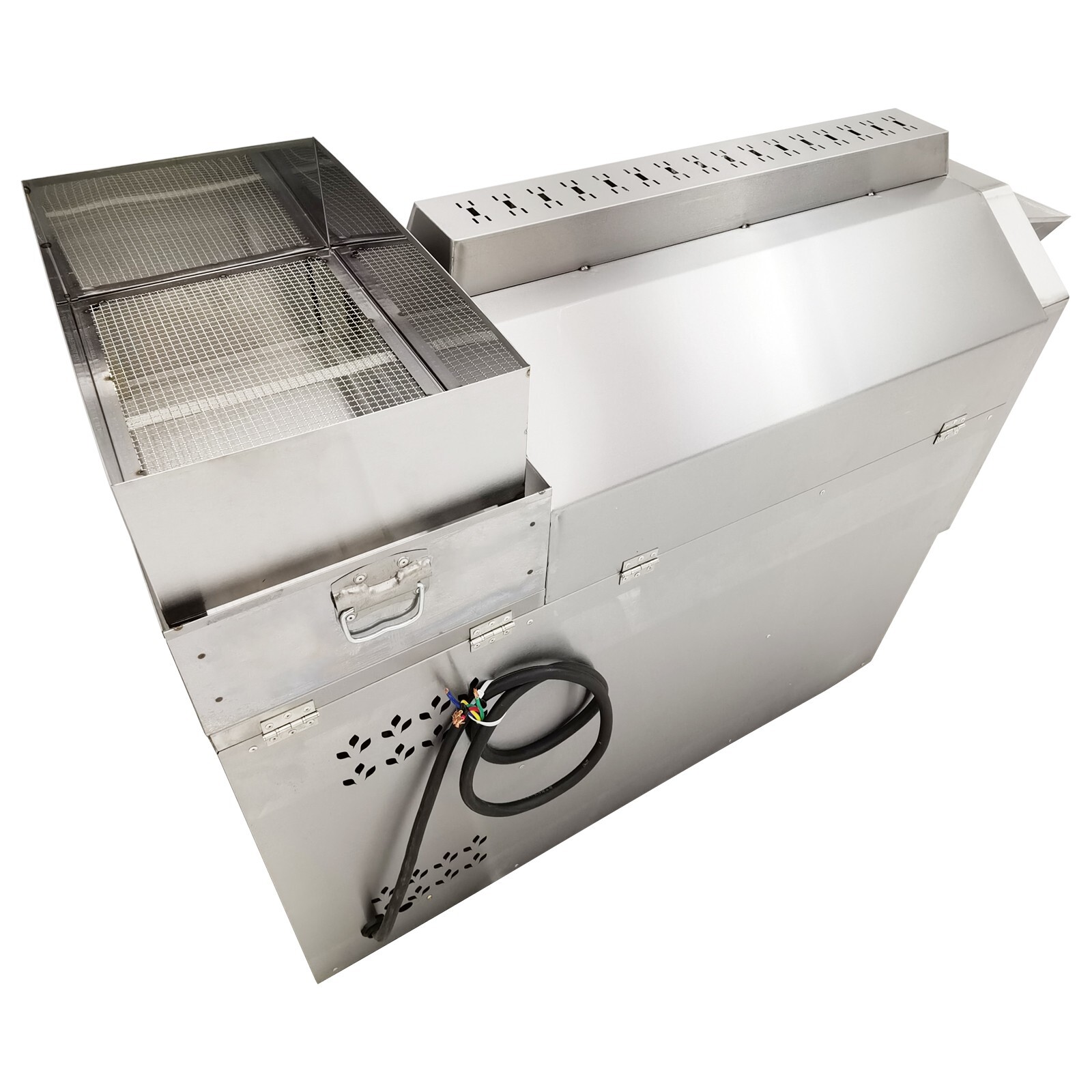 CY-50 55Lbs Commercial Coffee Roaster Nuts Roasting Machine 220V 3PH 6.5KW