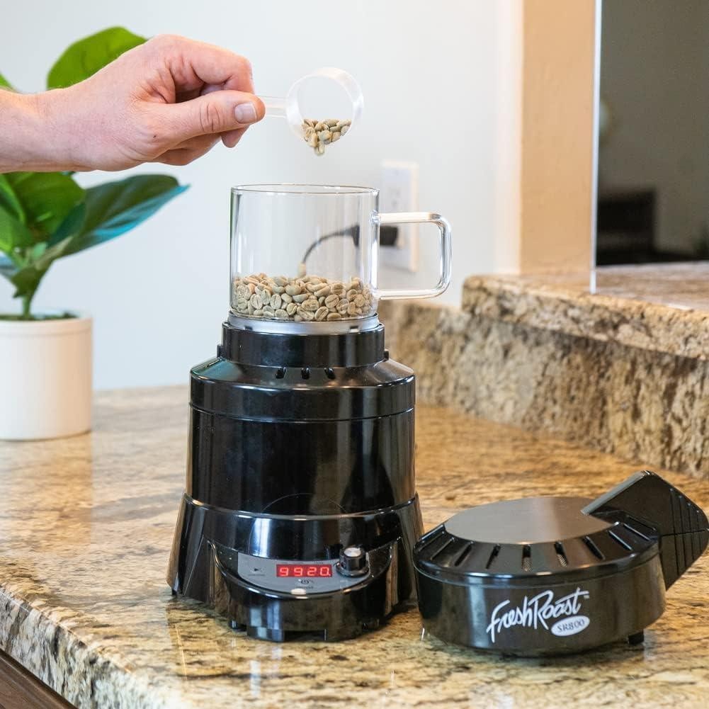 Fresh Roast SR500 Automatic Coffee Bean Roaster – Black