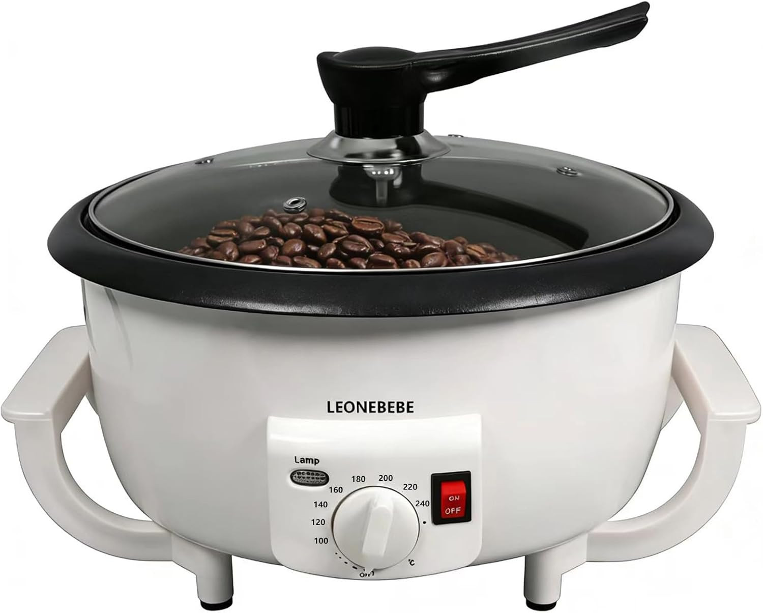 Beginner Electric Coffee Bean Roaster Machine – 750G Capacity for Nuts & More
