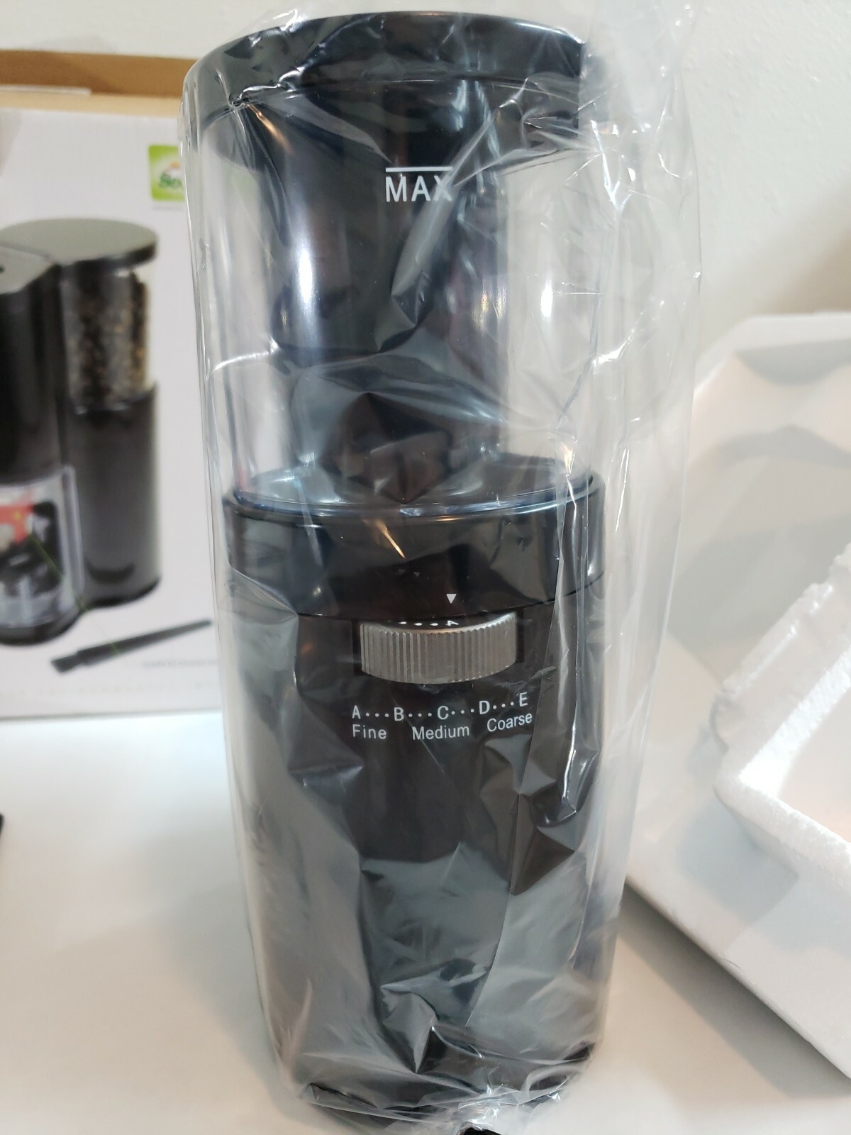 Solo Grind 2 In 1 Automatic Single Serve Coffee Burr Grinder For Use w/Keurig