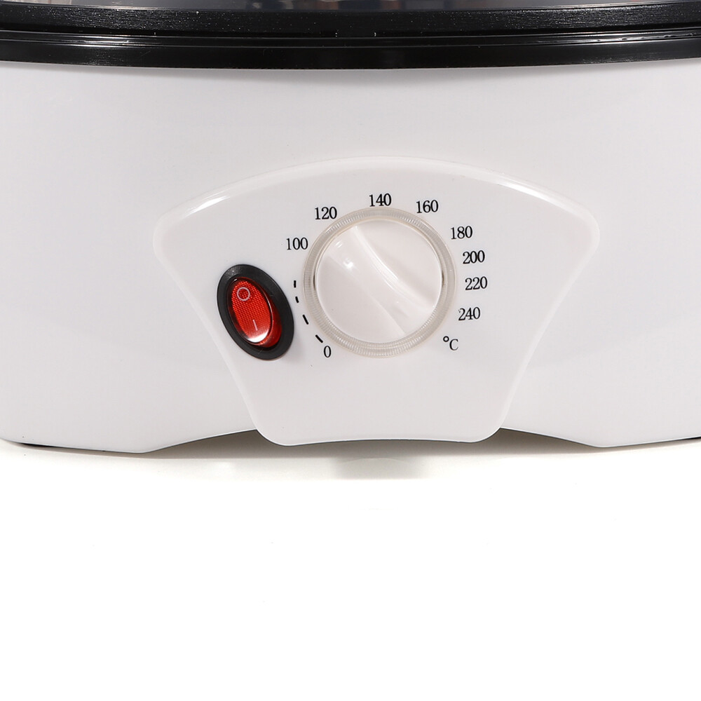Electric Coffee Bean Roasting Machine Round Coffee Roaster Baking Baker Home