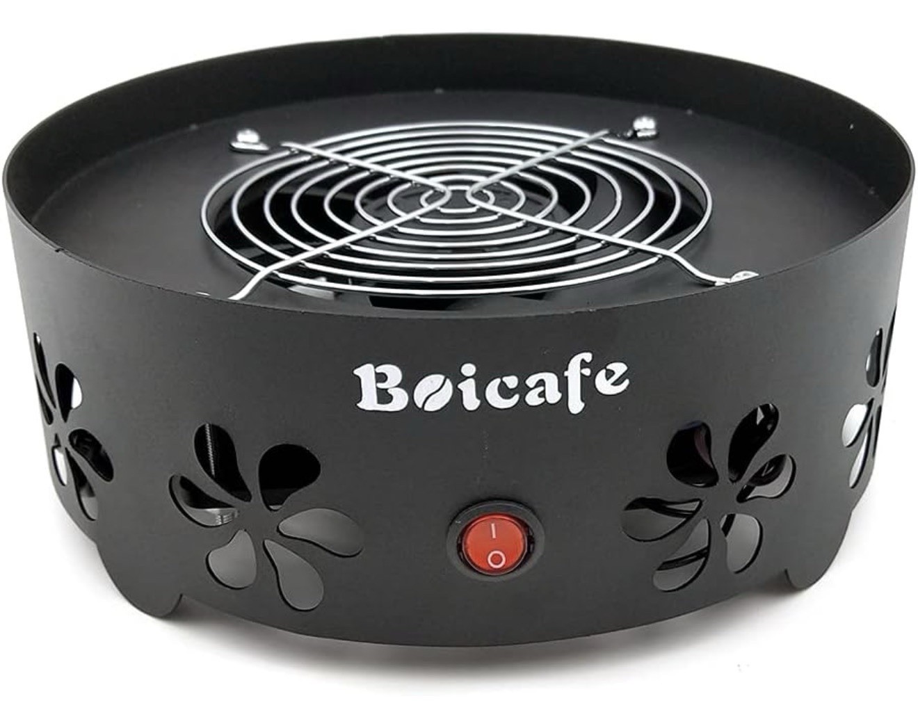 Boicafe Air Coffee Bean Roaster 1200W 120g Stainless Steel 110V Spoon