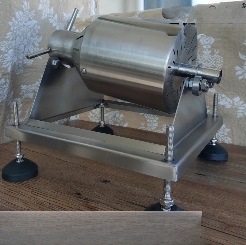 New Manual Stainless Steel Coffee Beans Roaster Machine HOME Kitchen TOOL