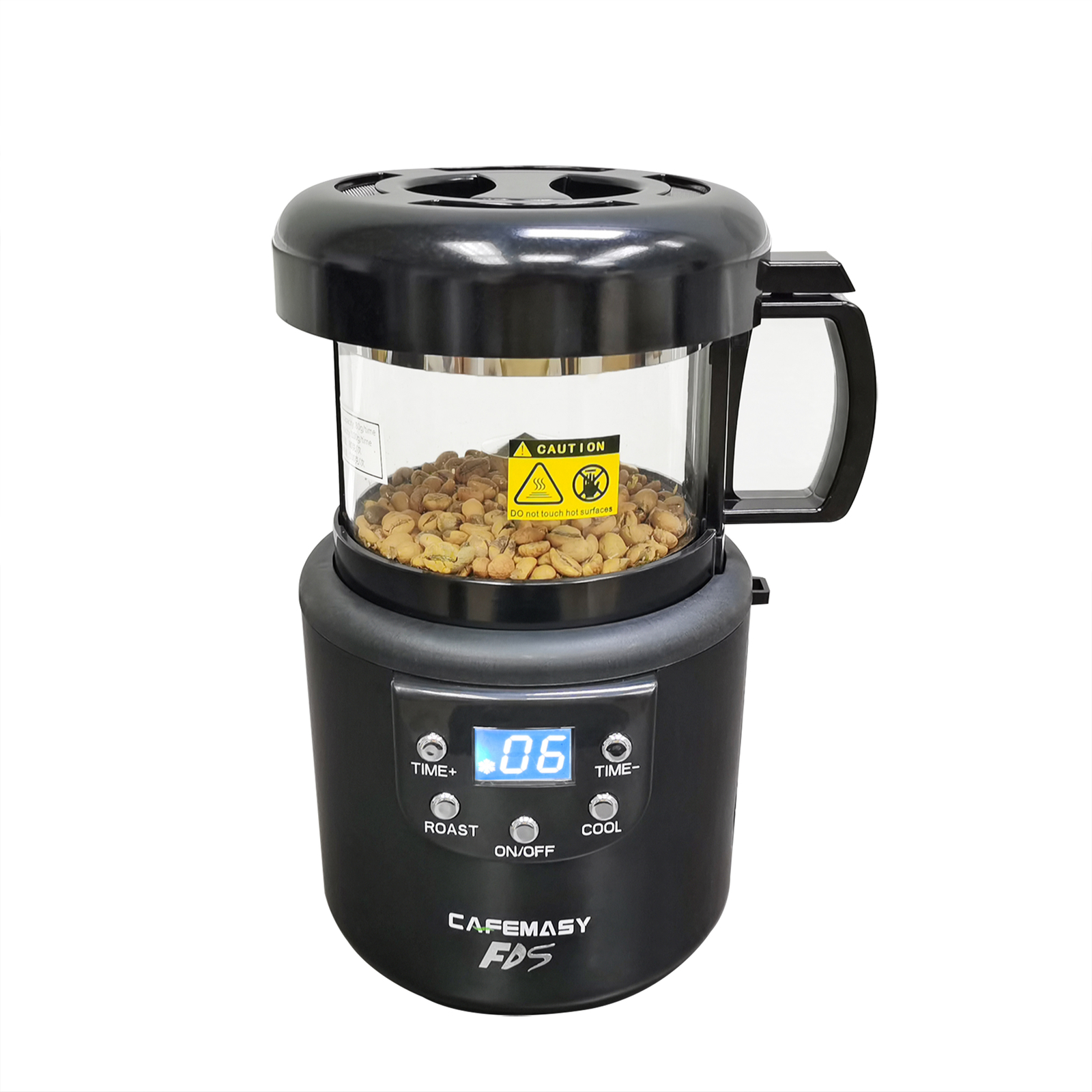 Automatic Coffee Bean Roaster 7.5 X 6 X 10.6″ 4.5 lbs, 3 Scoops 100 grams