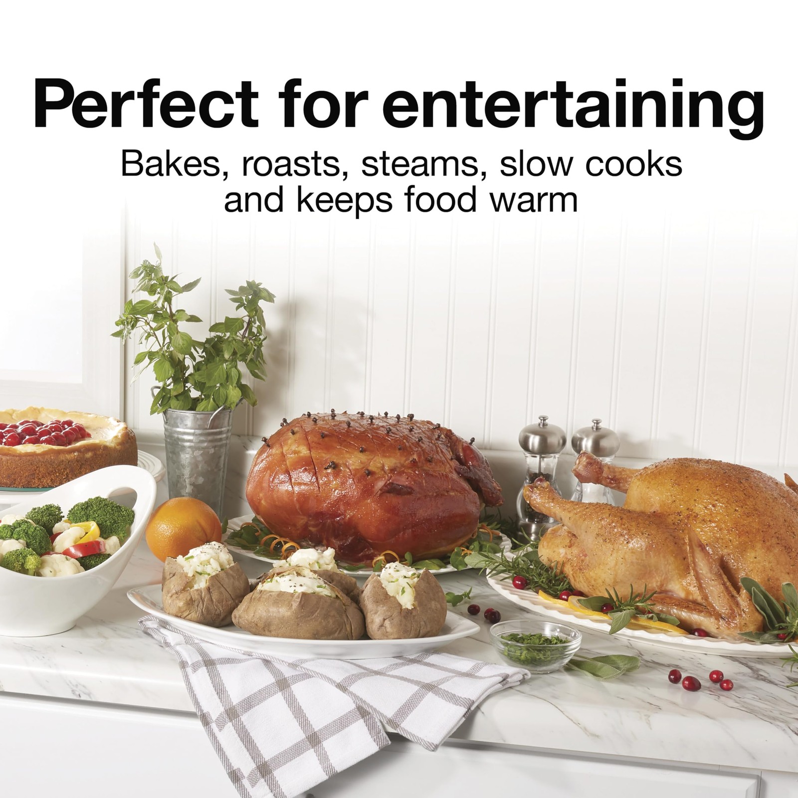 Proctor Silex 24-Pound Electric Roaster Oven Variable Temperature Control