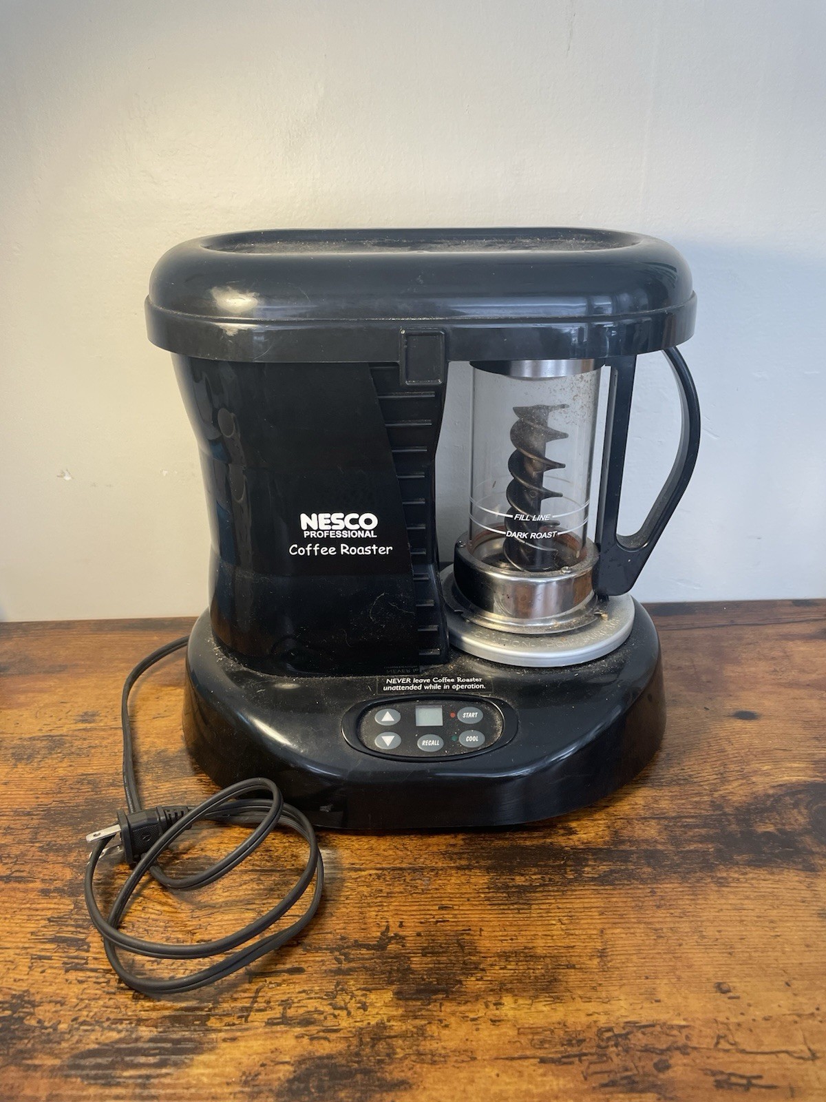 Nesco Professional Coffee Bean Roaster CR-1010PR Tested Works